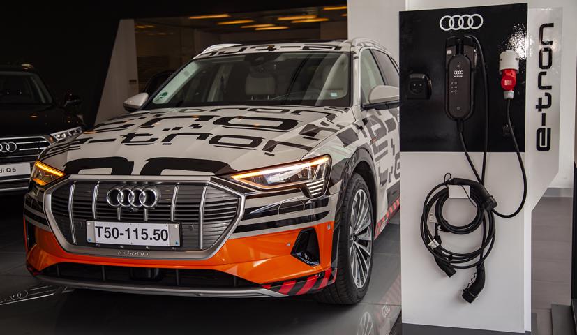 Cận cảnh xe điện hạng sang Audi e-tron đầu ti&#234;n tại Việt Nam - Ảnh 2