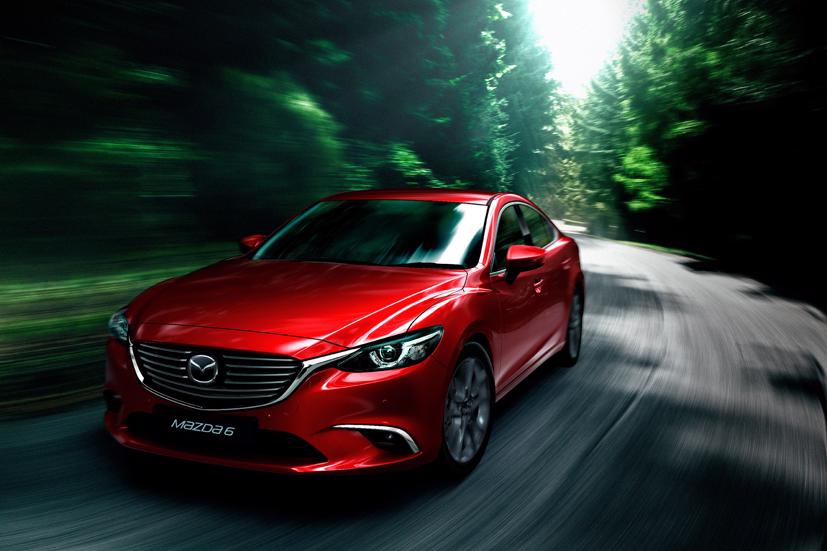 Mẫu sedan cỡ trung cao cấp Mazda6.