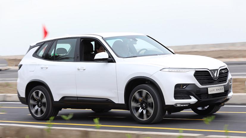 Sau "đàn em" Fadil, mẫu SUV Lux SA2.0 cũng đã sẵn sàng lăn bánh trên đường.