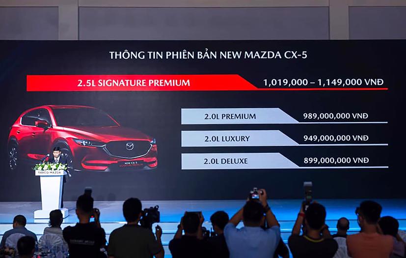 Xe có khoảng giá bán lẻ khá rộng.