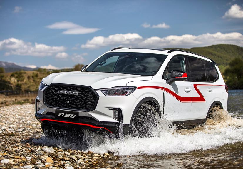 Maxus D90, một mẫu SUV 7 chỗ của hãng xe Trung Quốc. Ảnh: Indianautosblog