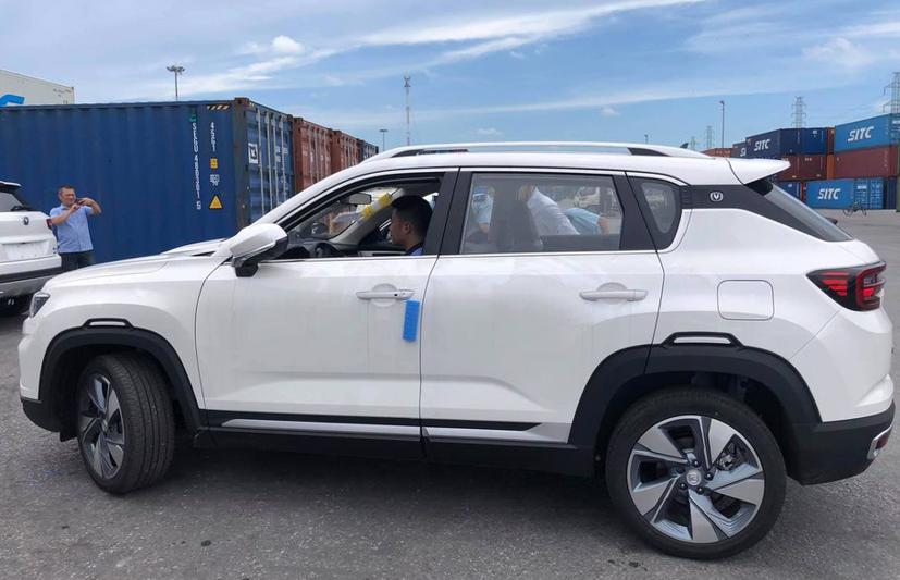 HÌnh ảnh Changan CS500 xuất hiện tại cảng - Ảnh: OF.