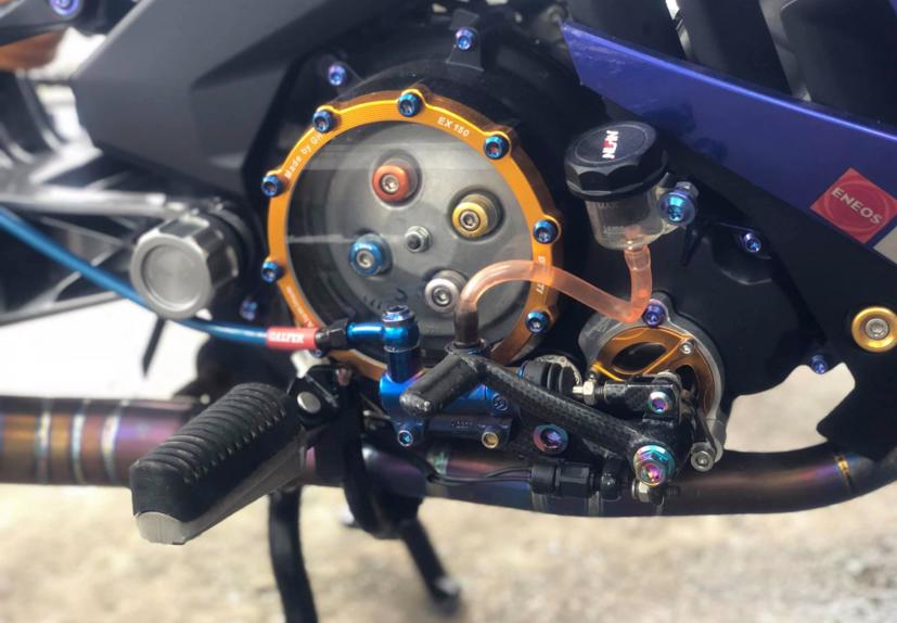 Bộ chân thắng được thanh lý 2,7 triệu đồng với vỏ ốc-vít được làm từ titan.  (Ảnh: VVT)