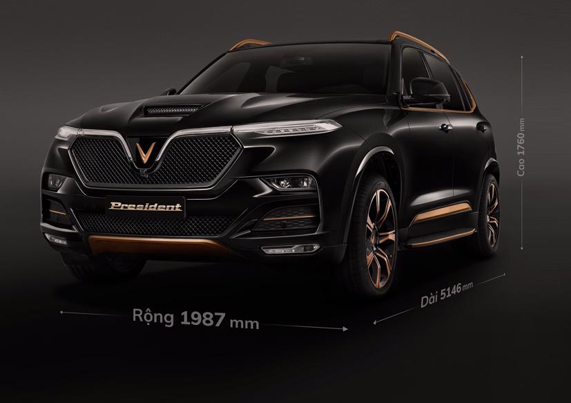 VinFast President “to, d&#224;i” thế n&#224;o so với BMW X7 hay Lexus LX570? - Ảnh 1