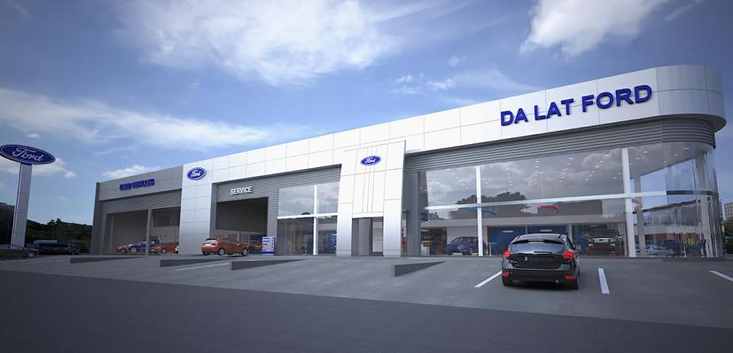 Đà Lạt Ford tọa lạc tại số 108 đường Hùng Vương, phường 11, thành phố Đà Lạt.