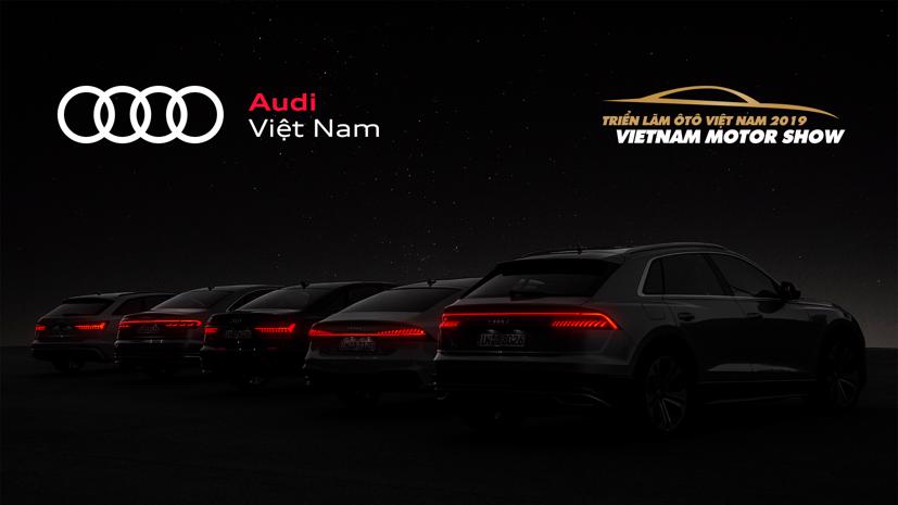 Khách thăm quan sẽ được khám phá những mẫu xe mới của Audi trang bị đèn OLED phía đuôi xe.