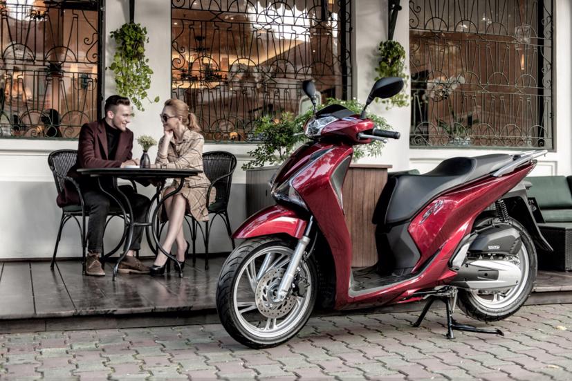 Người tiêu dùng Việt Nam ngày càng ưa chuộng xe máy Honda.