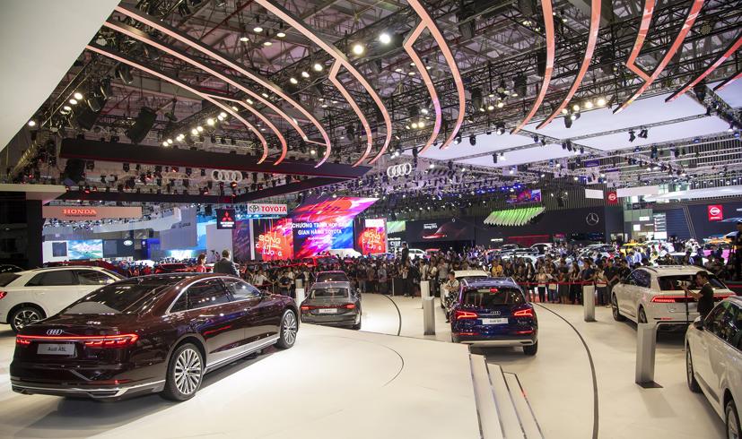 Có đến 6 mẫu xe Audi mới được giới thiệu tại VMS 2019.