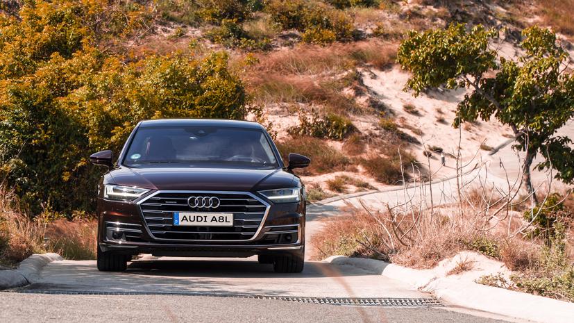 Cận cảnh Audi A8L mới vừa về Việt Nam - Ảnh 1