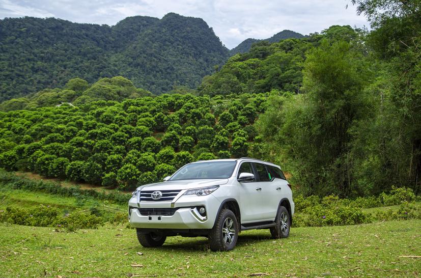Mẫu SUV 7 chỗ ngồi Toyota Fortuner liên tục nằm trong top ô tô bán chạy nhất Việt Nam.