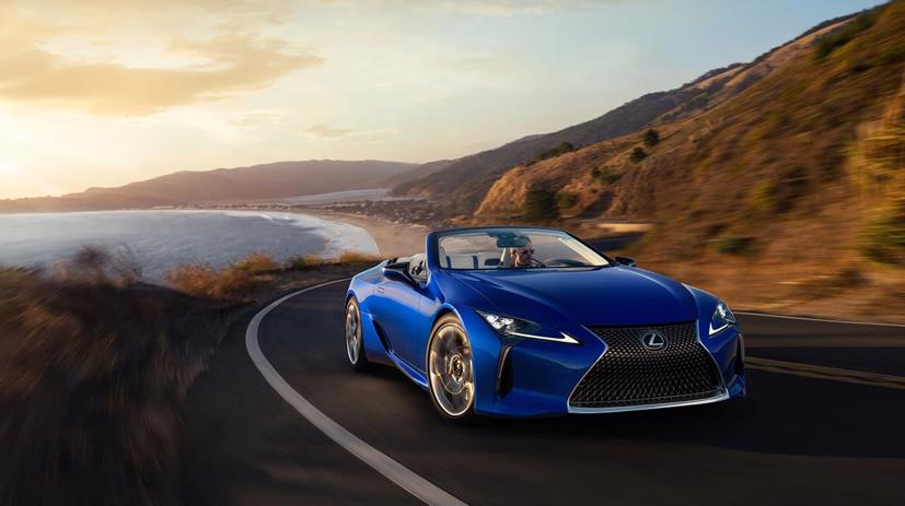 Cận cảnh Lexus LC500 mui trần 2020 sắp b&#225;n ra thị trường - Ảnh 4