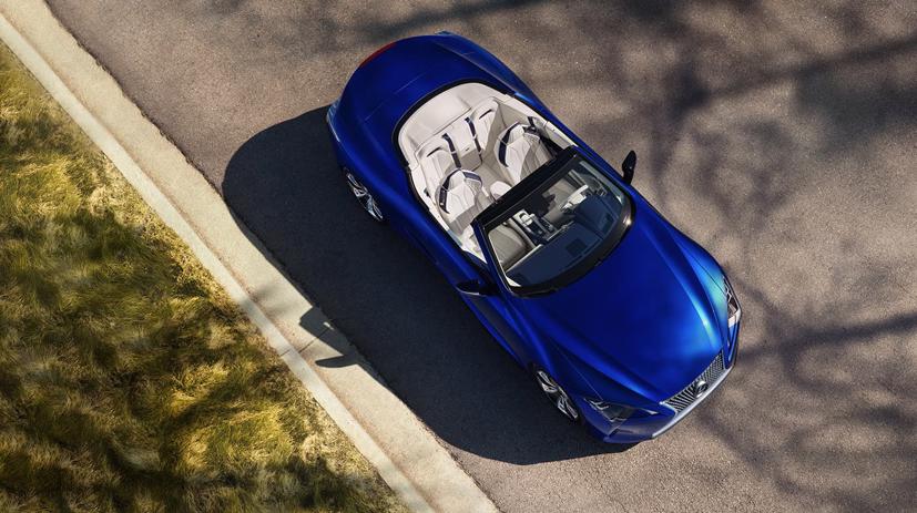 Cận cảnh Lexus LC500 mui trần 2020 sắp b&#225;n ra thị trường - Ảnh 11