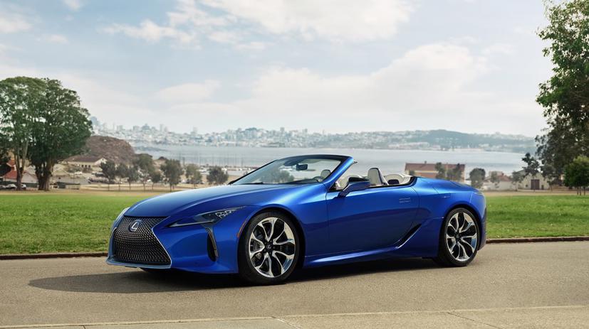 Cận cảnh Lexus LC500 mui trần 2020 sắp b&#225;n ra thị trường - Ảnh 2