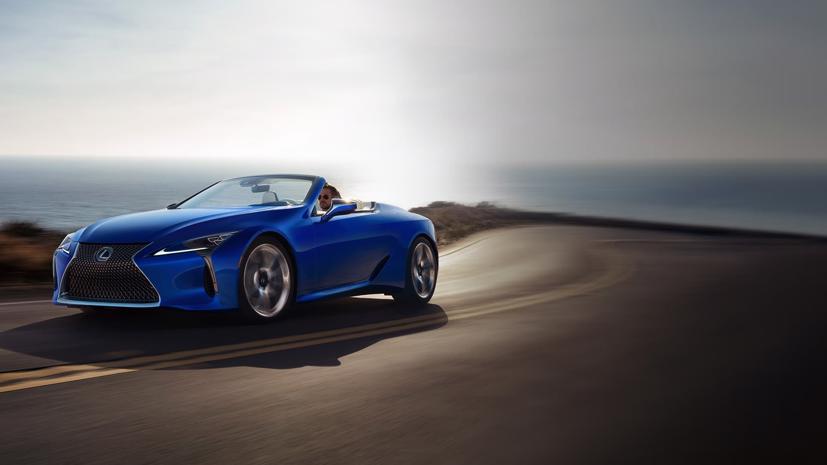 Cận cảnh Lexus LC500 mui trần 2020 sắp b&#225;n ra thị trường - Ảnh 5