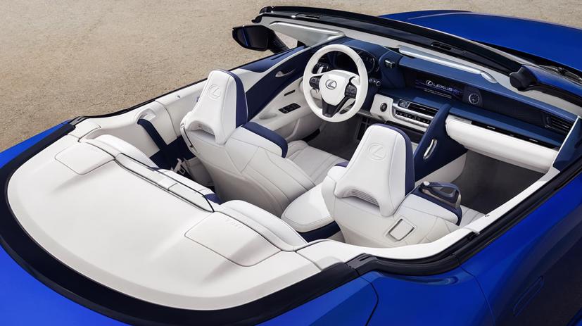 Cận cảnh Lexus LC500 mui trần 2020 sắp b&#225;n ra thị trường - Ảnh 7