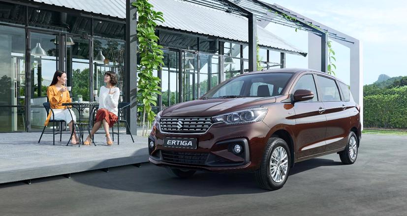 Mẫu xe MPV 7 chỗ ngồi cỡ nhỏ Suzuki Ertiga.