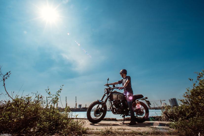 Mẫu xe Brixton BX 150 - Ảnh: Tinhte.vn