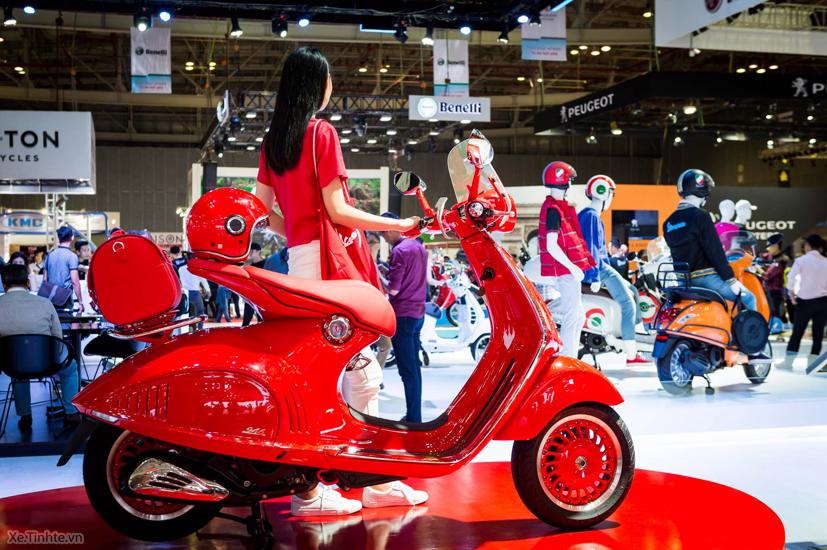 Mẫu xe đắt nhất của Piaggio là Vespa 946 Red 125 i.e.